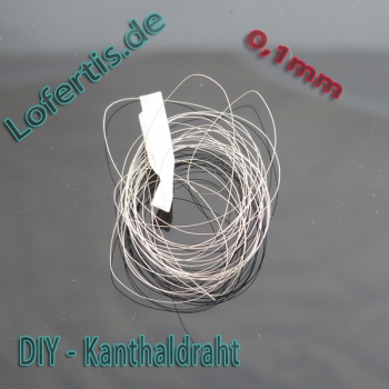 DIY - Kanthaldraht 0,1mm
