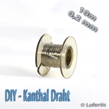 DIY - Kanthaldraht 0,20mm a. ROLLE