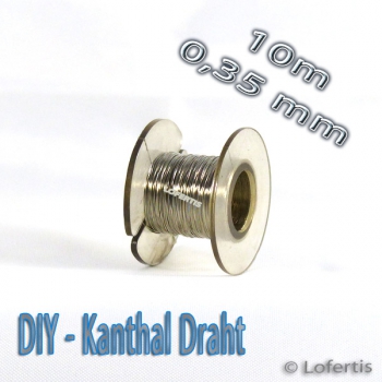 DIY - Kanthaldraht 0,35mm a. ROLLE